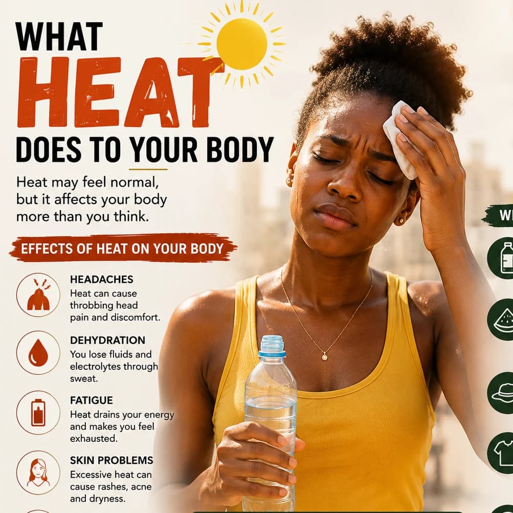 What heat does to your body