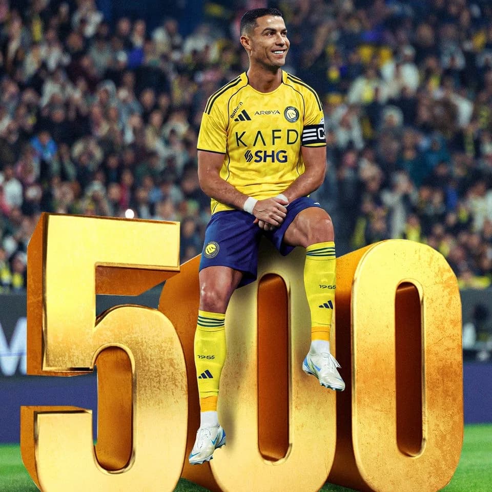 500 GOALS AFTER TURNING 30!!!