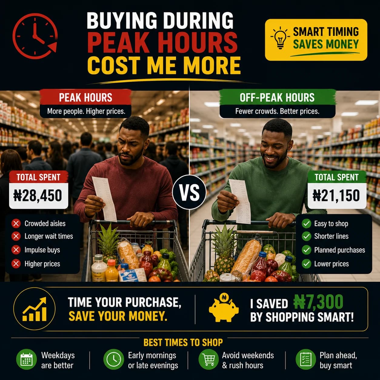 Buying During Peak Hours Cost Me More