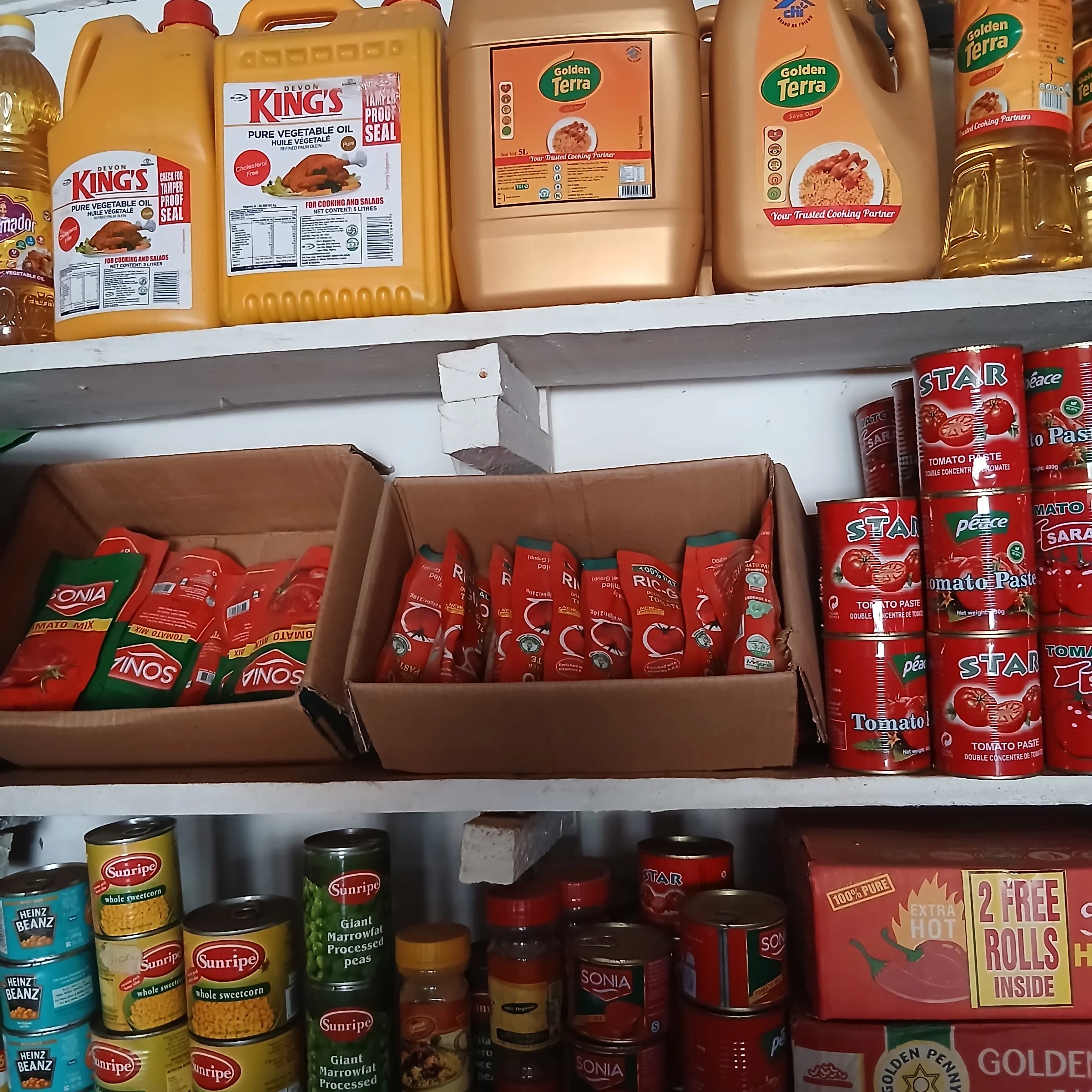 Foodstuffs Market Update Lagos/Ikola