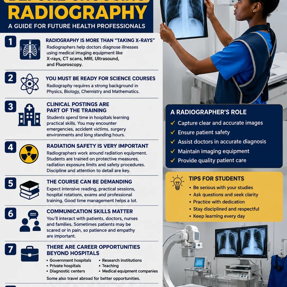 What Students Should Know Before Choosing Radiography 🩻
