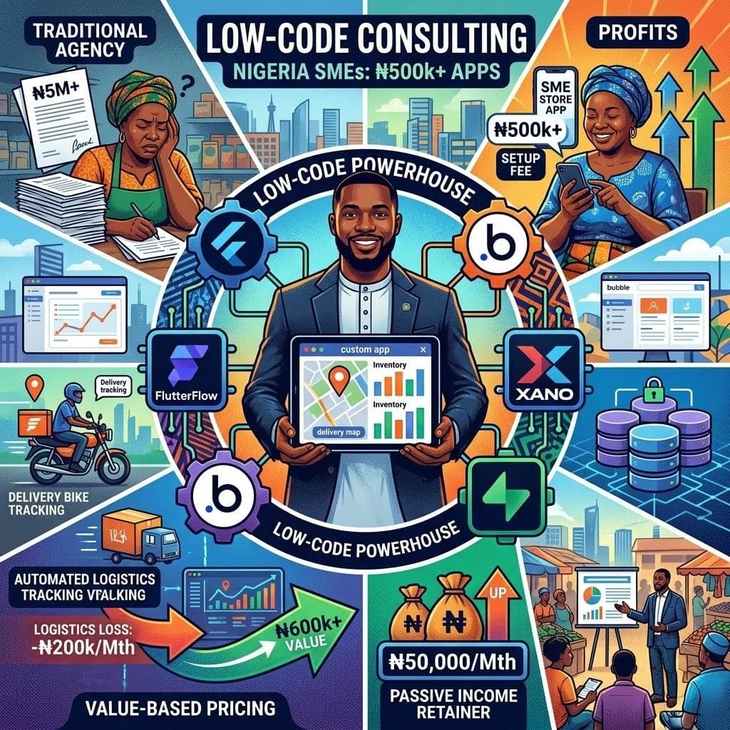 The ₦500k Blueprint: How Low-Code Consultants Are Building High-Profit Apps for Nigerian SMEs