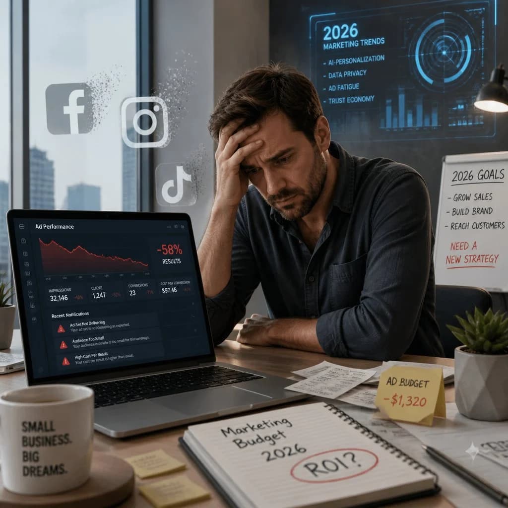 Why Social Media Ads Are Failing Small Businesses In 2026