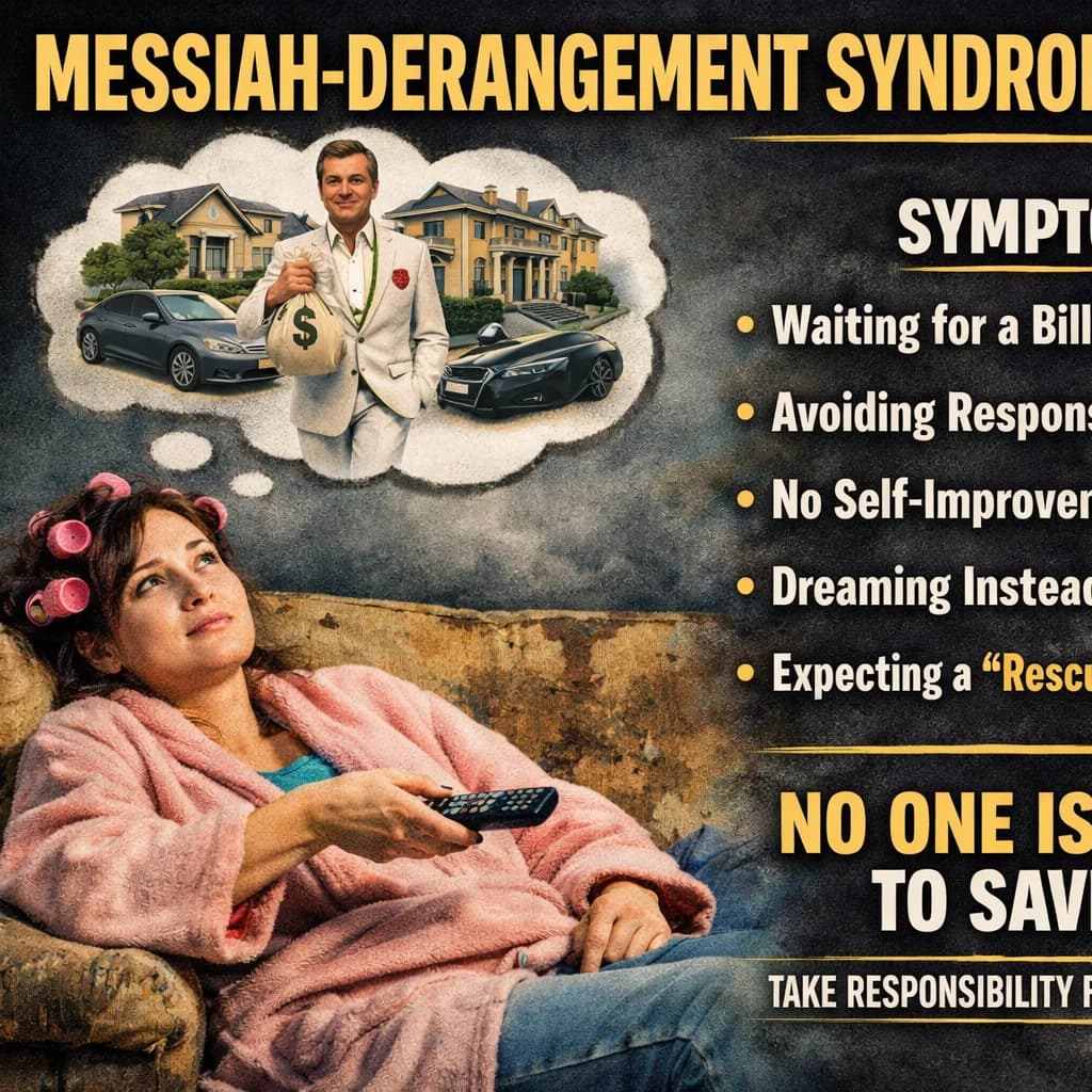 Messiah-Derangement Syndrome: The Cost of Waiting for a Billionaire Savior.