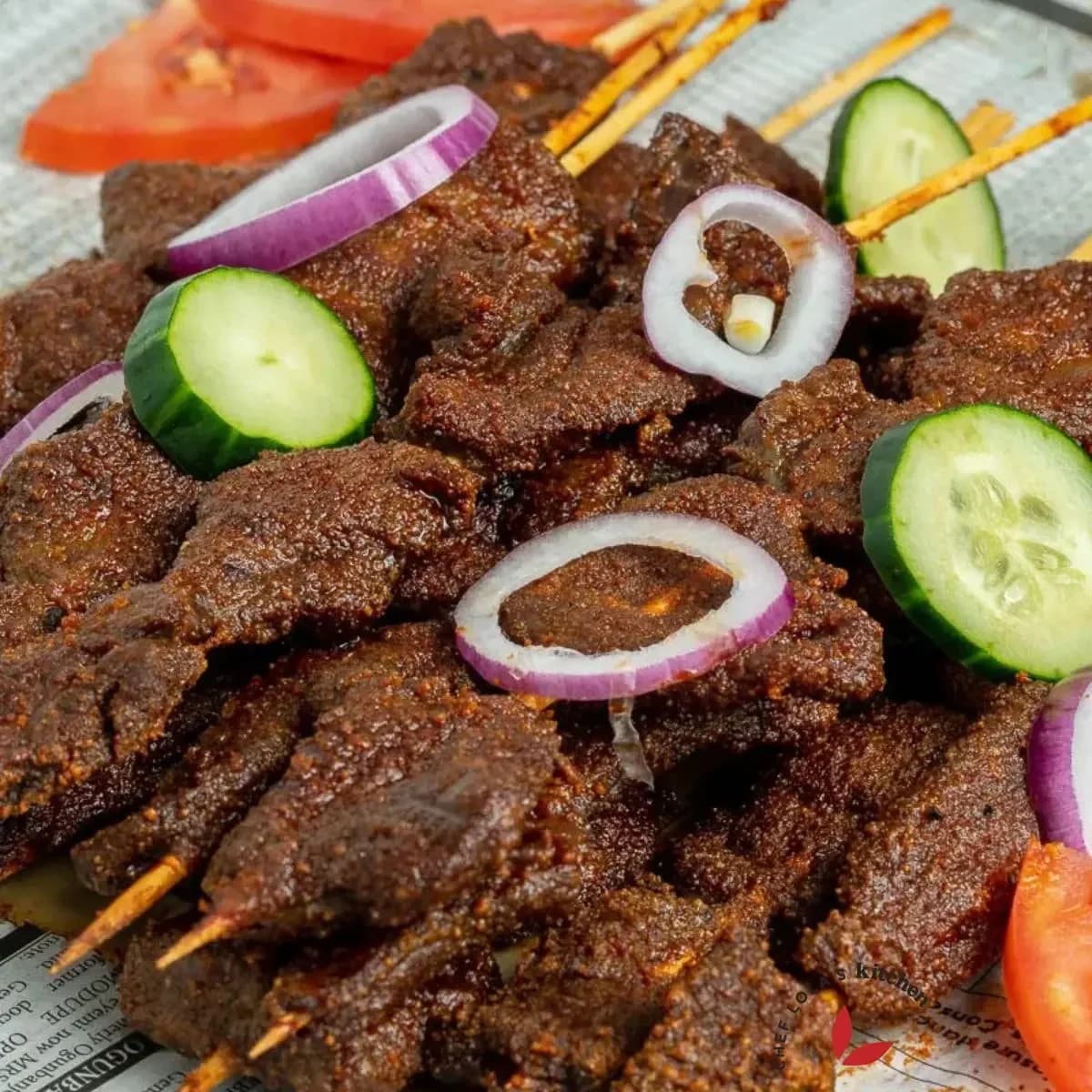 Nigerians can't live without suya and akara😁