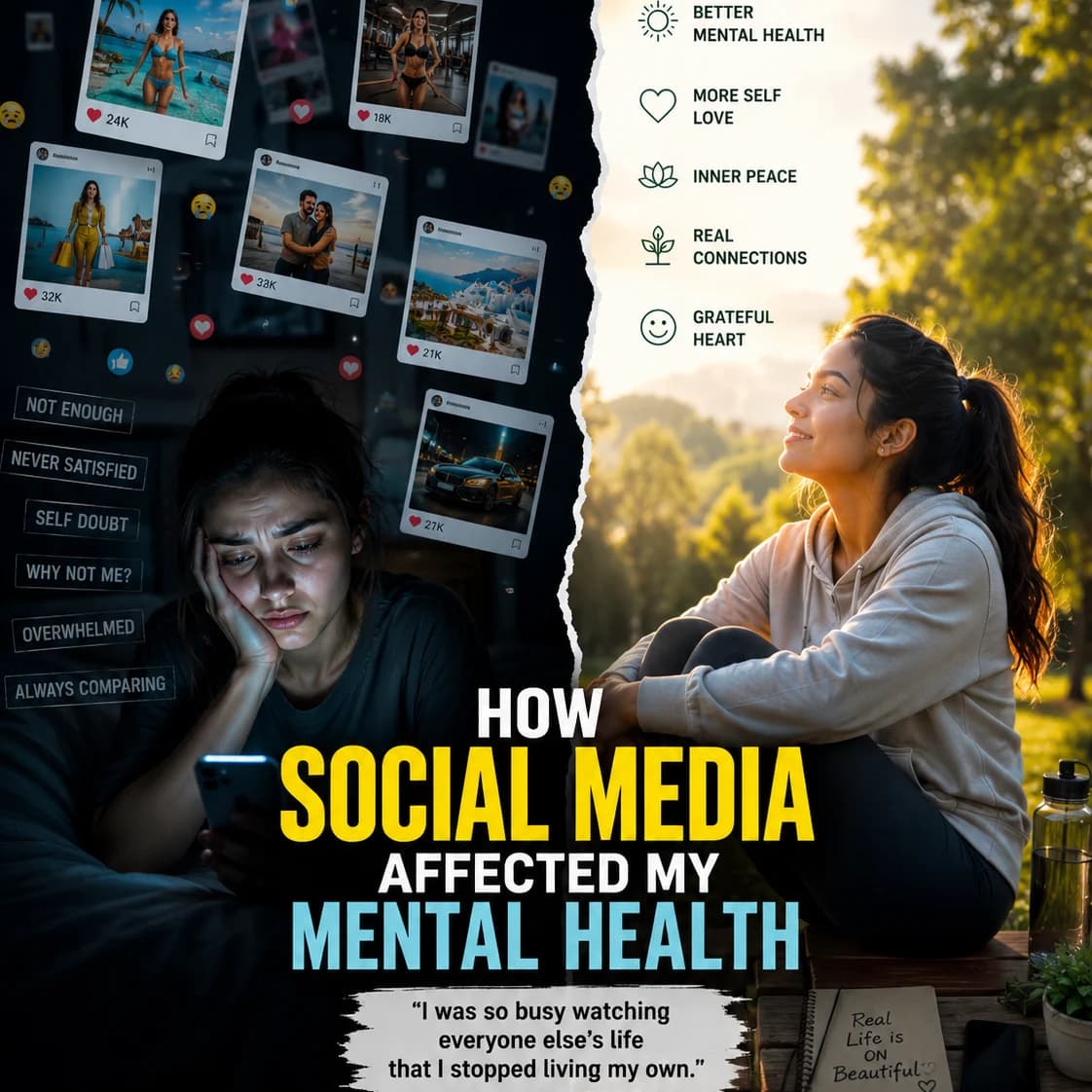 How social media affects my mental health