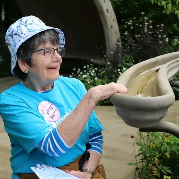 Parkinson’s UK - A Garden for Every Parkinson’s Journey has won the People’s Choice Award at RHS - R