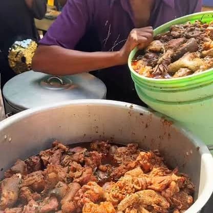Where to get local pepper soup and rice in Oshodi