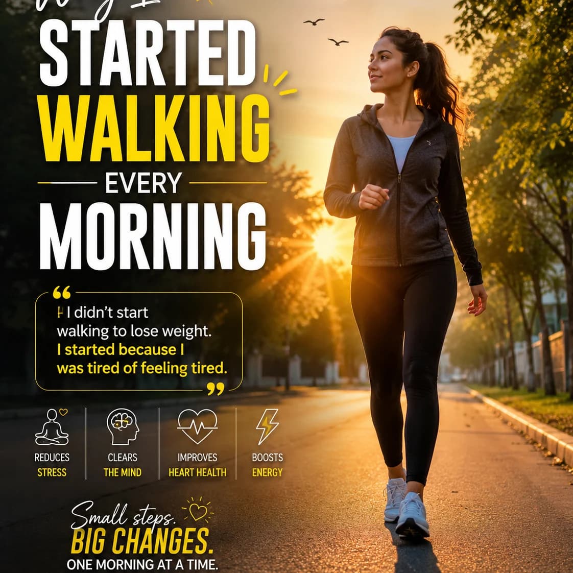 Why I started walking every morning