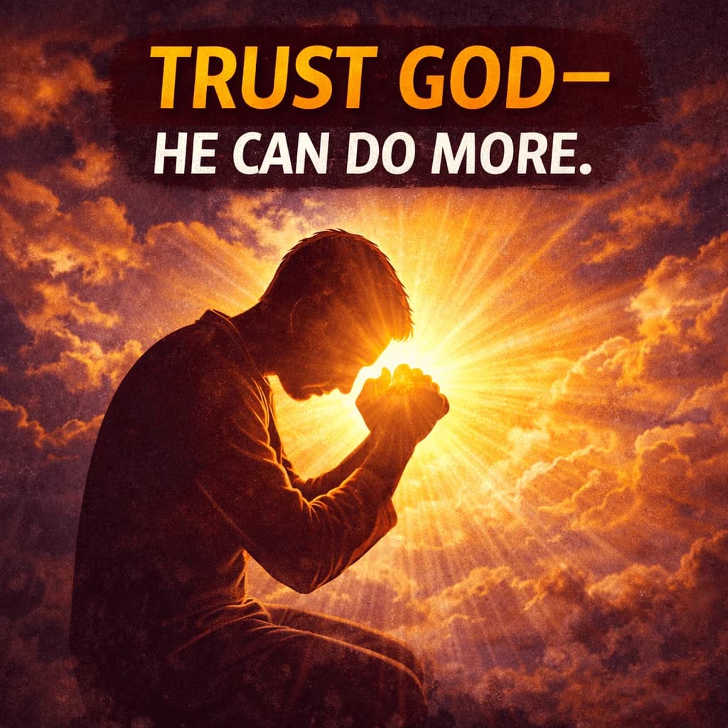When All Hope Seems Lost, Trust God to Do More