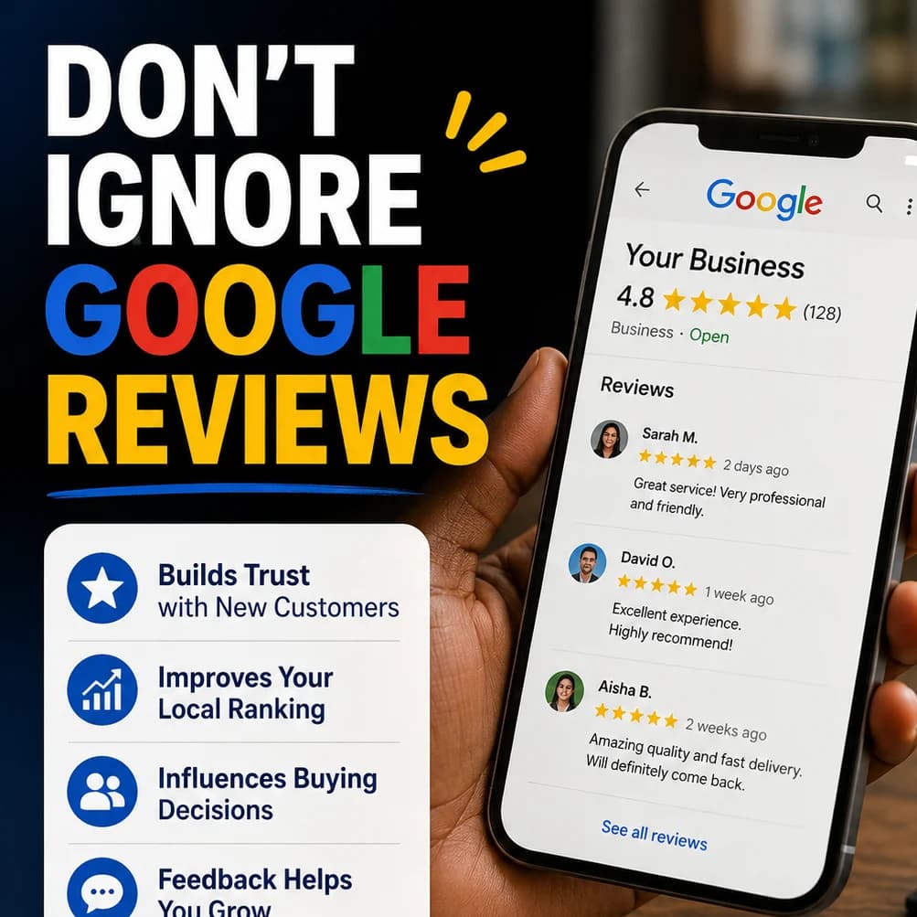 Don't Ignore Google Reviews