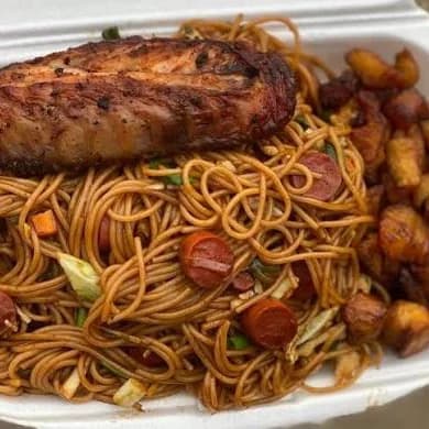 Where to get street pasta and turkey in Lagos
