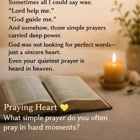 💛 The Power of Simple Prayers