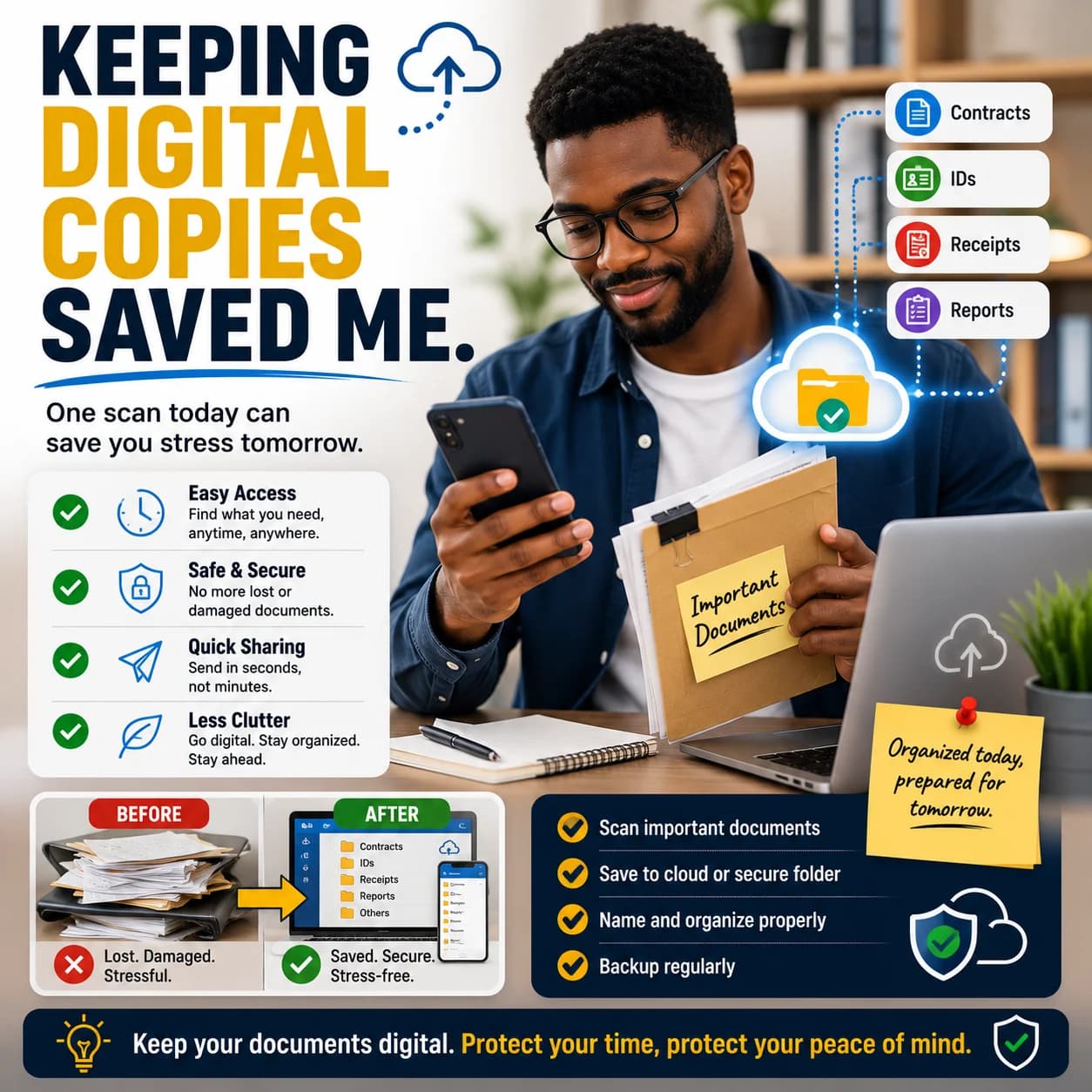 Keeping Digital Copies Saved Me