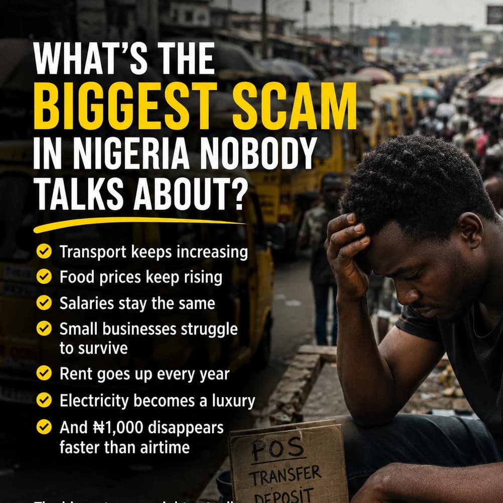 What’s the biggest scam in Nigeria nobody talks about? 🇳🇬