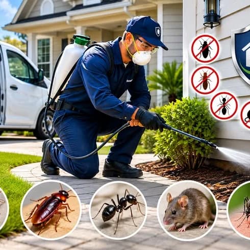 We Provide Pest Control  Service  professionally