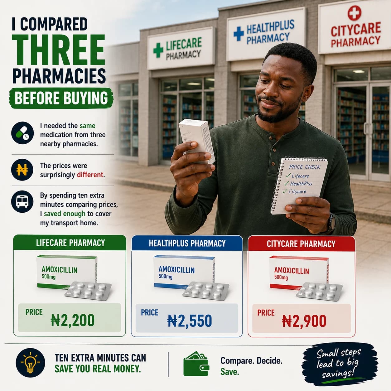 I Compared Three Pharmacies Before Buying