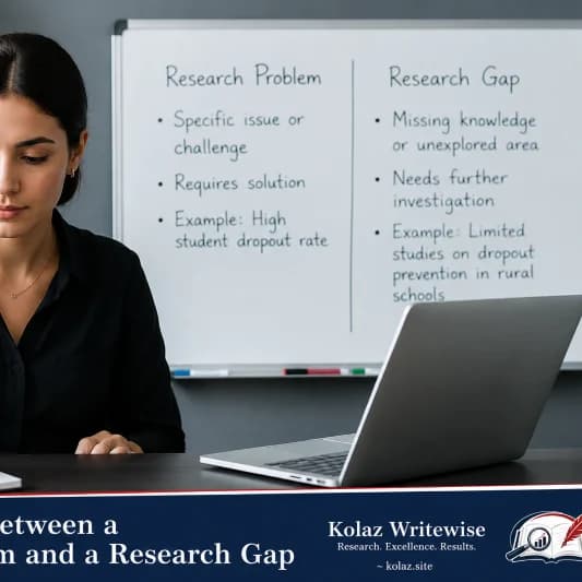 The Difference Between a Research Problem and a Research Gap