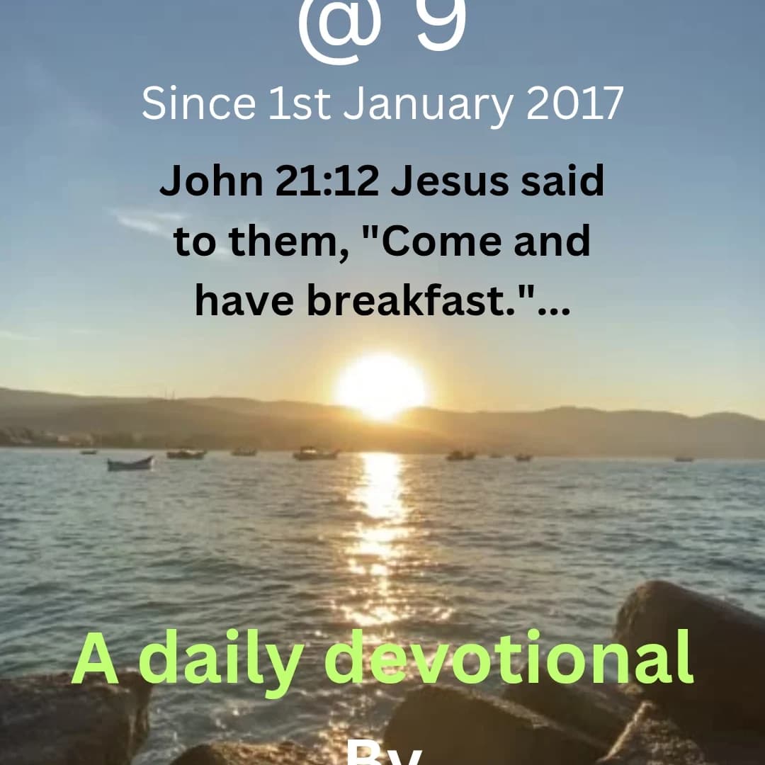 BREAKFAST WITH JESUS 2nd April