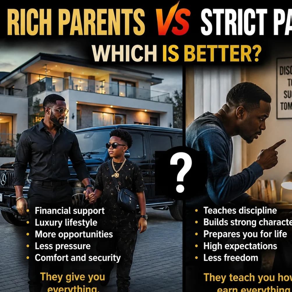 Rich parents vs strict parents — which is better?