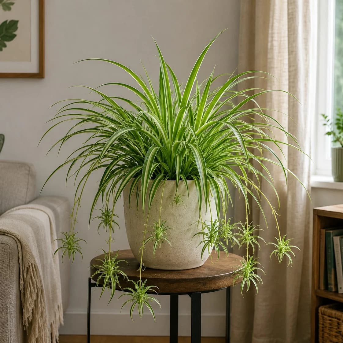 The Spider Plant (Chlorophytum comosum) is Nature’s Eye Drops