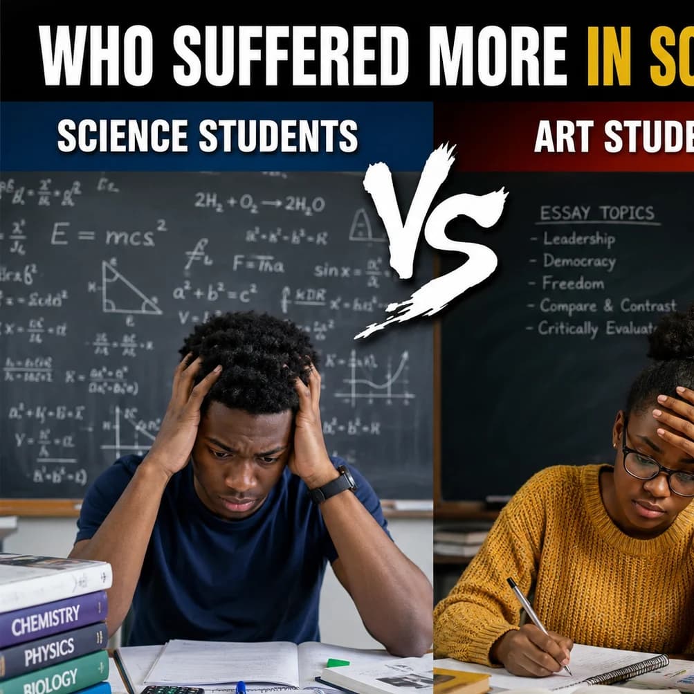 WHO SUFFERED MORE IN SCHOOL: SCIENCE STUDENTS OR ART STUDENTS? 🤔