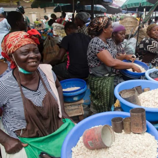 The Cheapest Foodstuff Market in Lagos