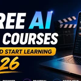 5 Free AI Video Courses You Should Start Learning in 2026
