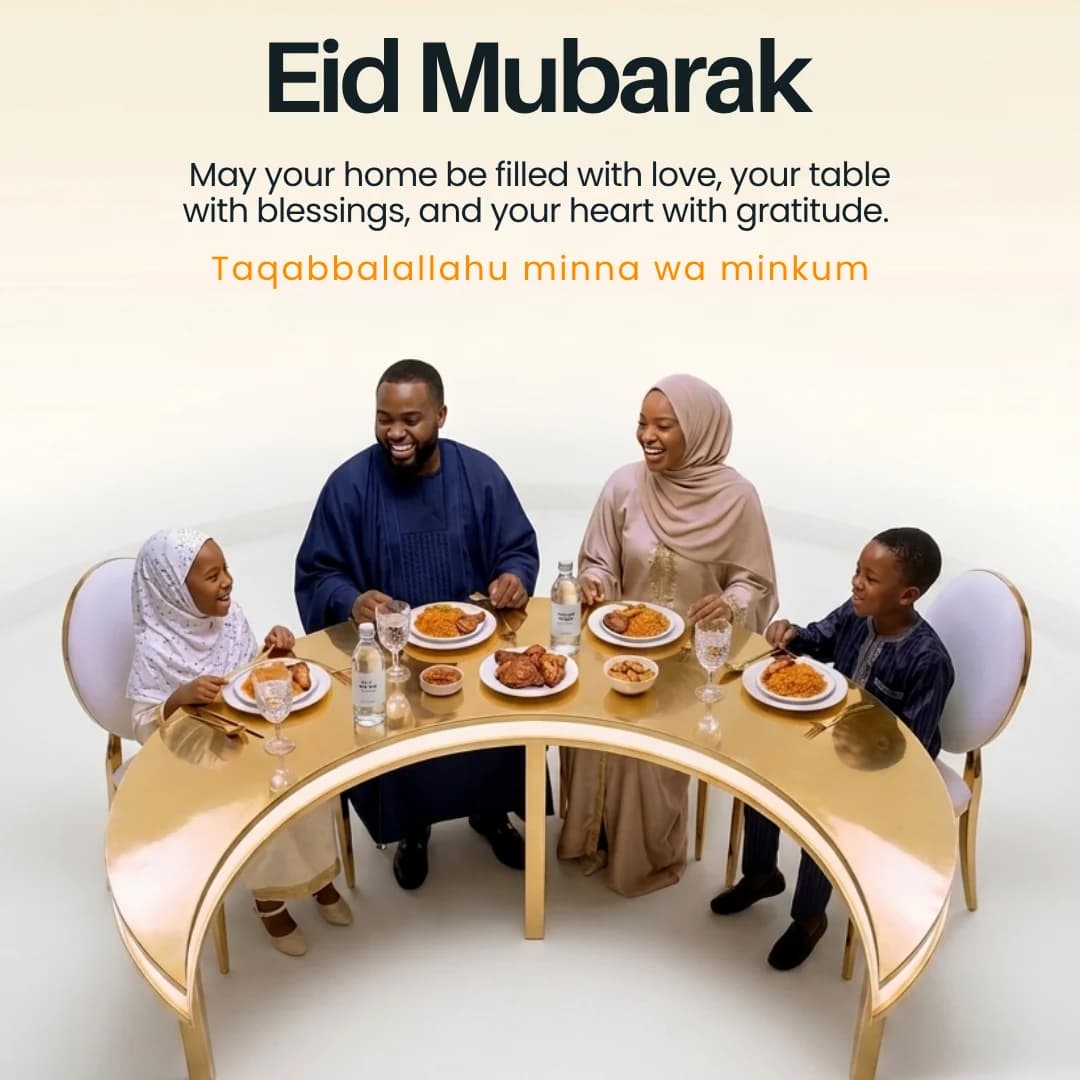Eid Mubarak to Our Muslim Brothers and Sisters ✨🌙
