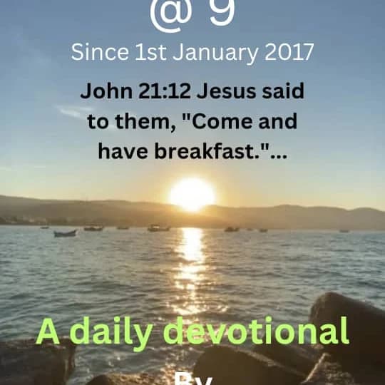 BREAKFAST WITH JESUS 4th April