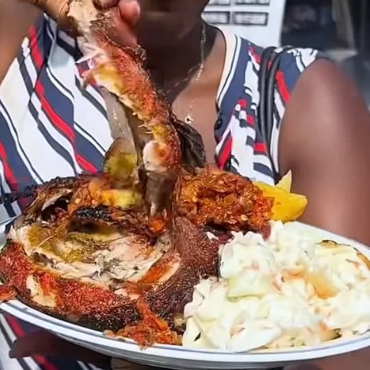 Where to get grilled fish in Yaba