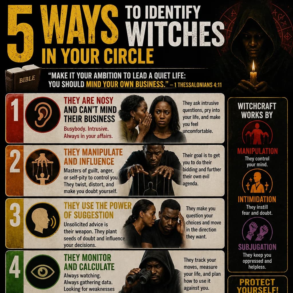 5 Ways to Identify Witches in Your Circle.