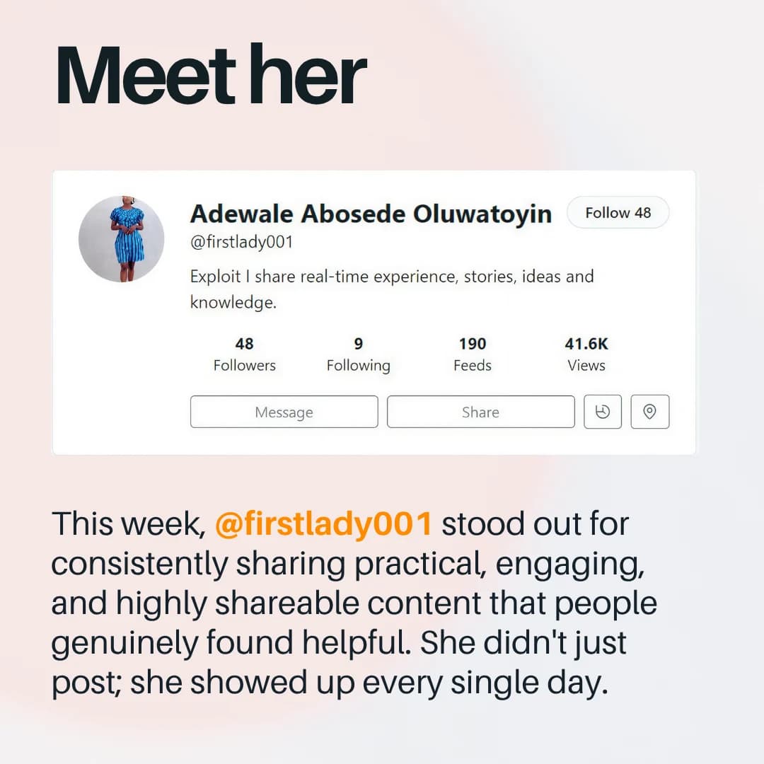 Meet our Creator of the Week 👑