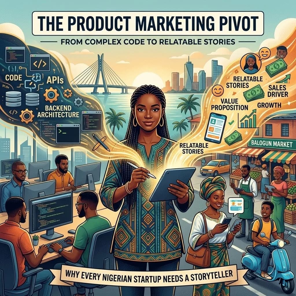 The "Product Marketing" Pivot: Why Every Nigerian Startup Needs a Storyteller and How to Become One