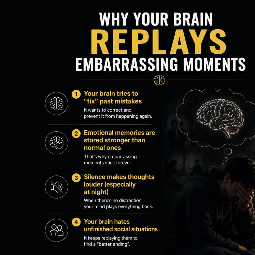 Why Your Brain Replays Embarrassing Moments