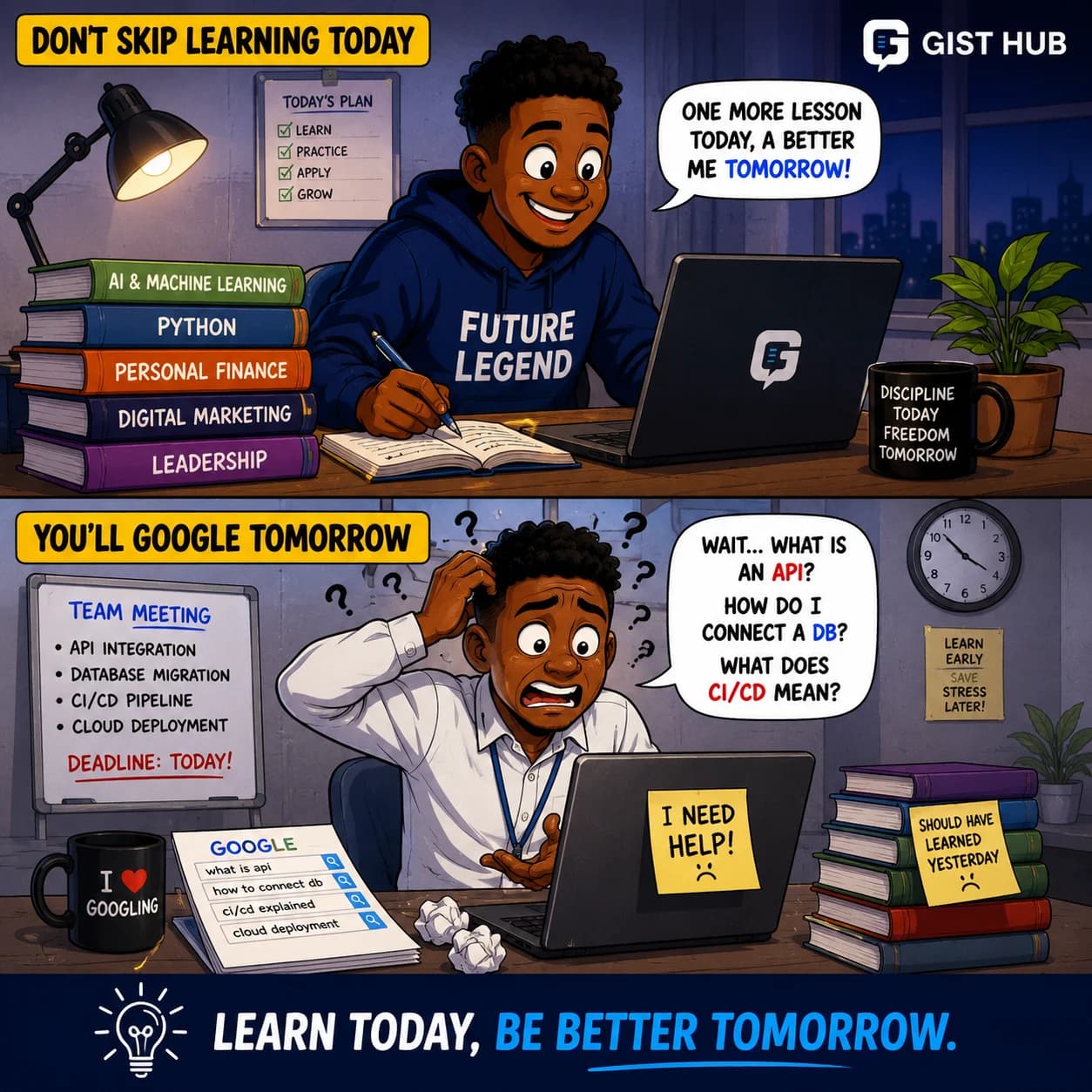 Learn Today, Be Better Tomorrow