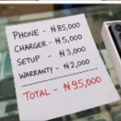 Ask for the Total Cost Before Buying