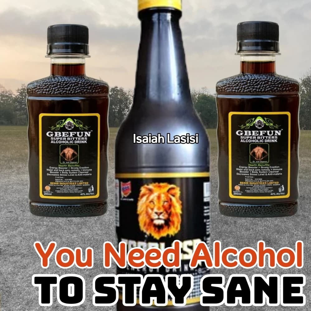 You Need Alcohol to Stay Sane