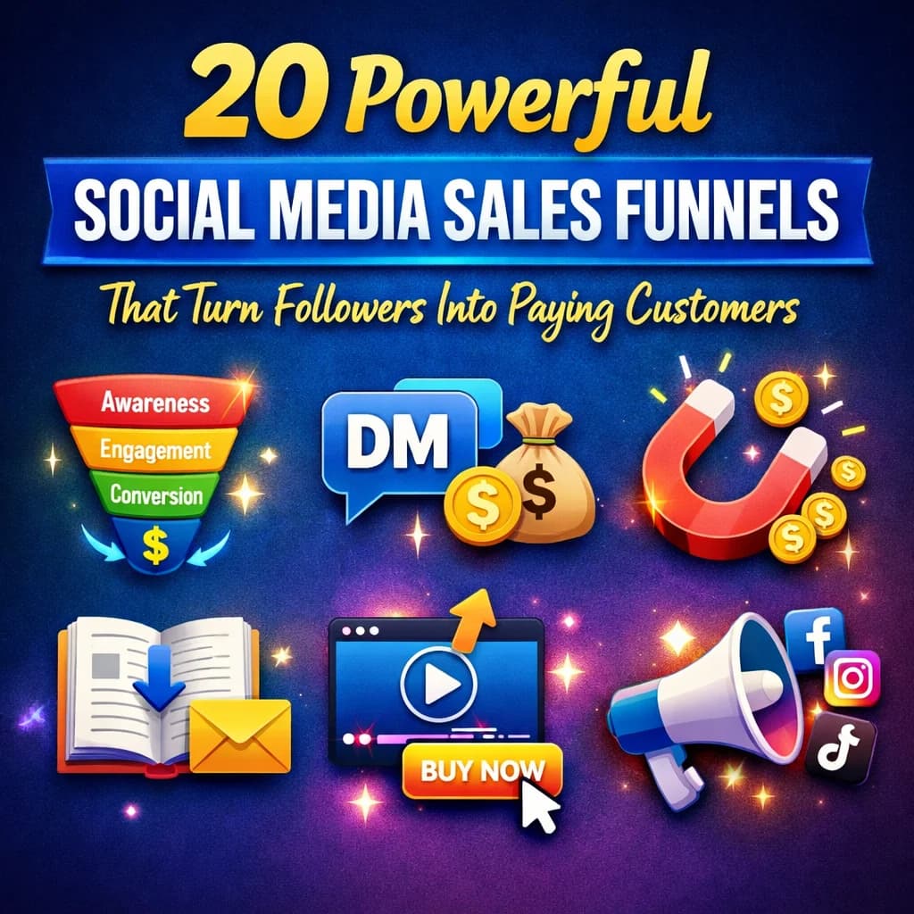 20 Powerful Social Media Sales Funnels That Turn Followers Into Paying Customers