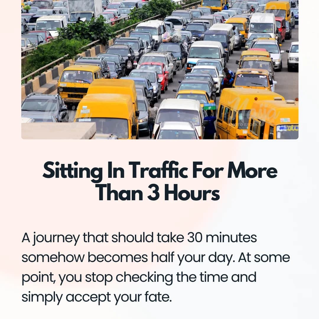 Things every Lagosian has experienced at least once