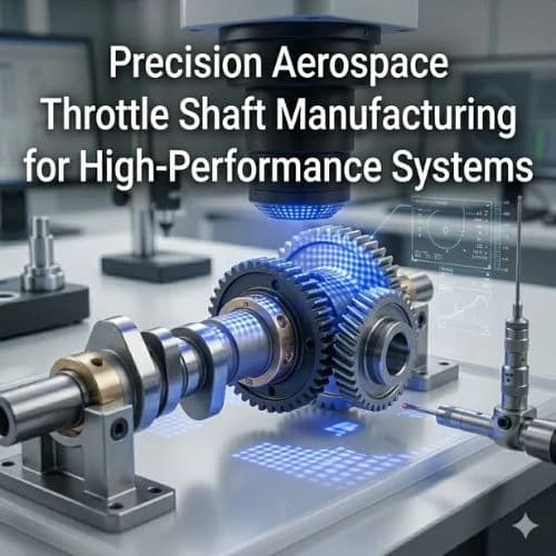 Precision Aerospace Throttle Shaft Manufacturing for High-Performance Systems