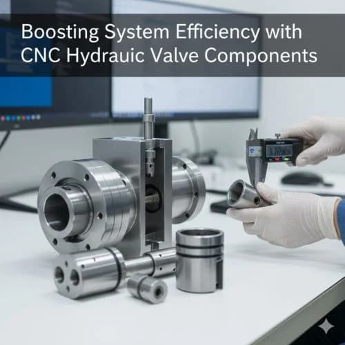 Boosting System Efficiency with CNC Hydraulic Valve Components