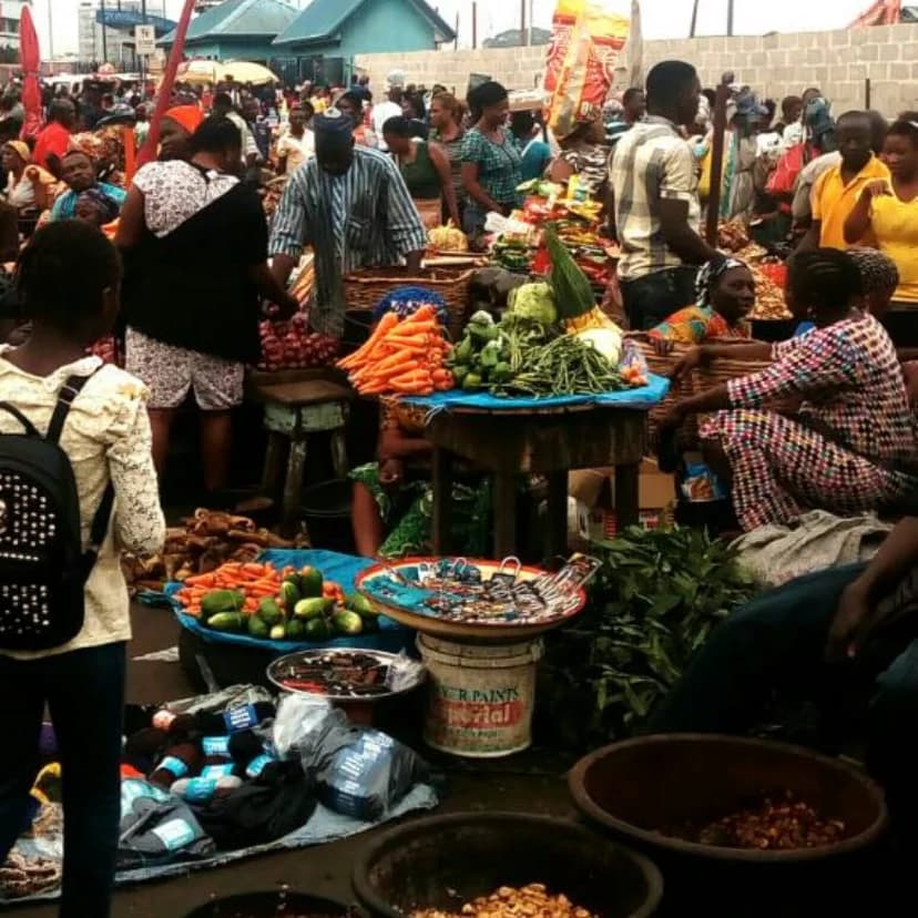 The Cheapest Foodstuff Market in Lagos