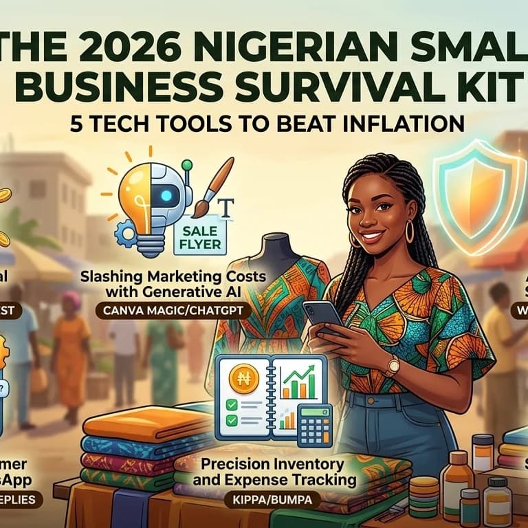 The 2026 Survival Kit: 5 Tech Tools Every Nigerian Small Business Needs to Beat Inflation