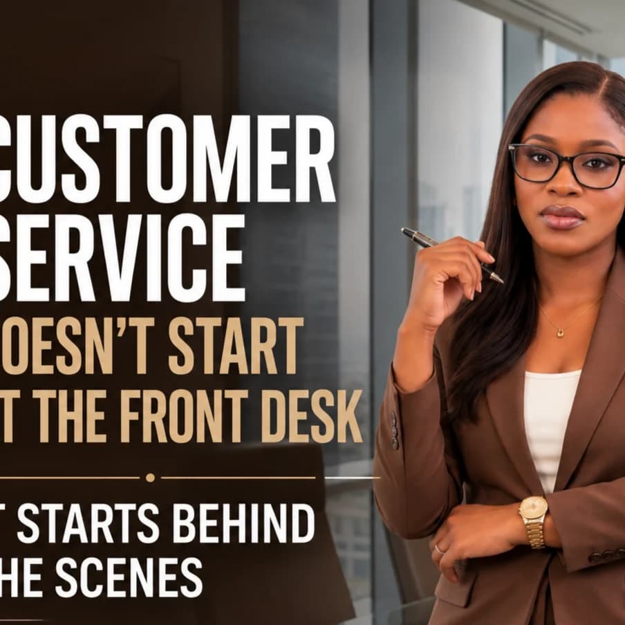 Everyone asks what skills make a good Customer Service Officer. Honestly?