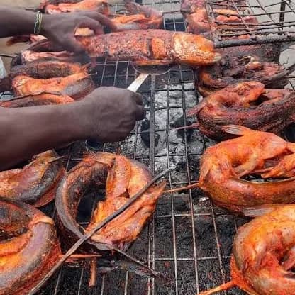 Where to get grilled fish in Yaba