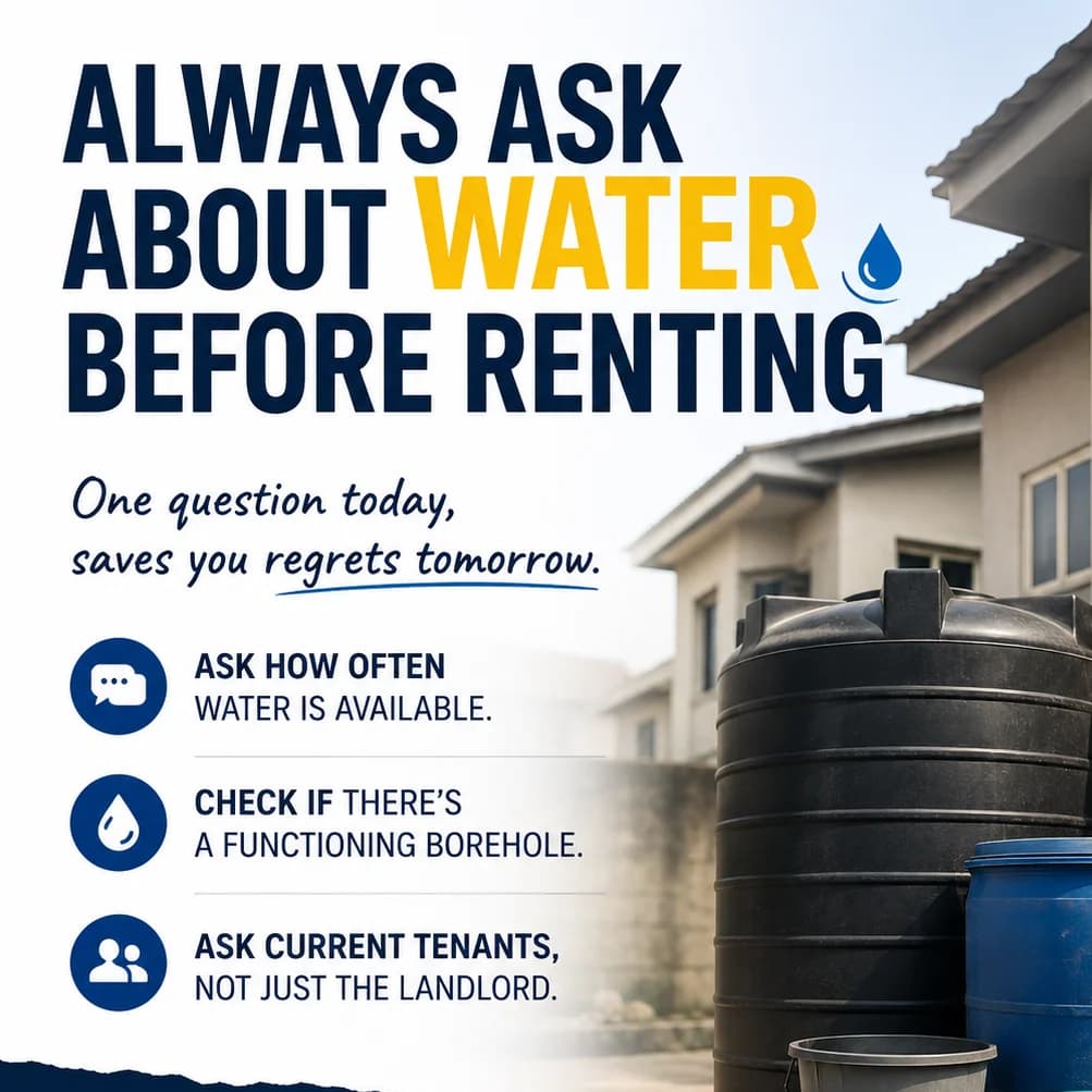 Always Ask About Water Before Renting