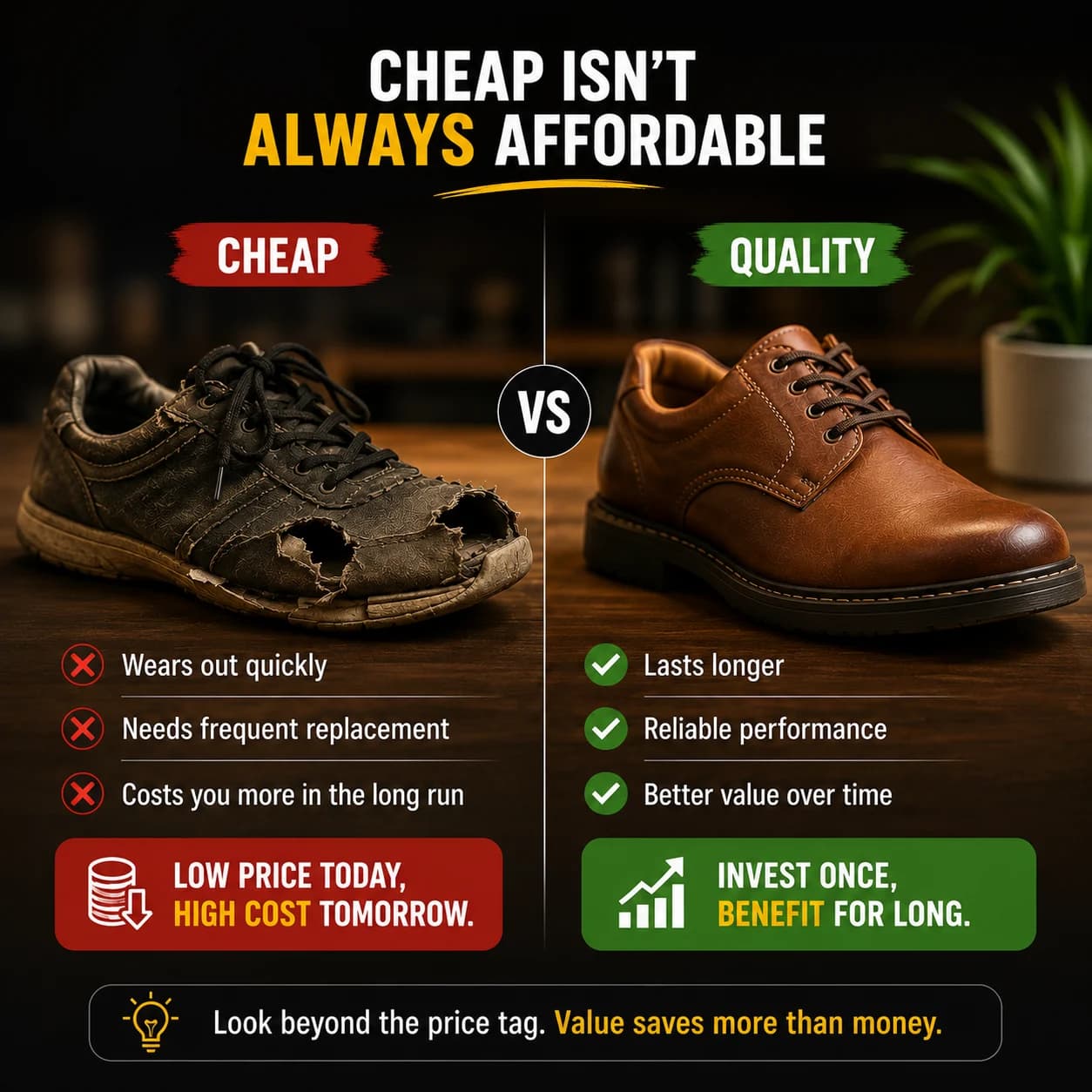 Cheap Isn't Always Affordable