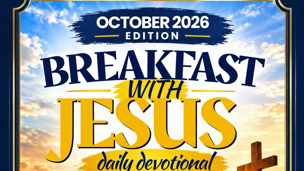 BREAKFAST WITH JESUS