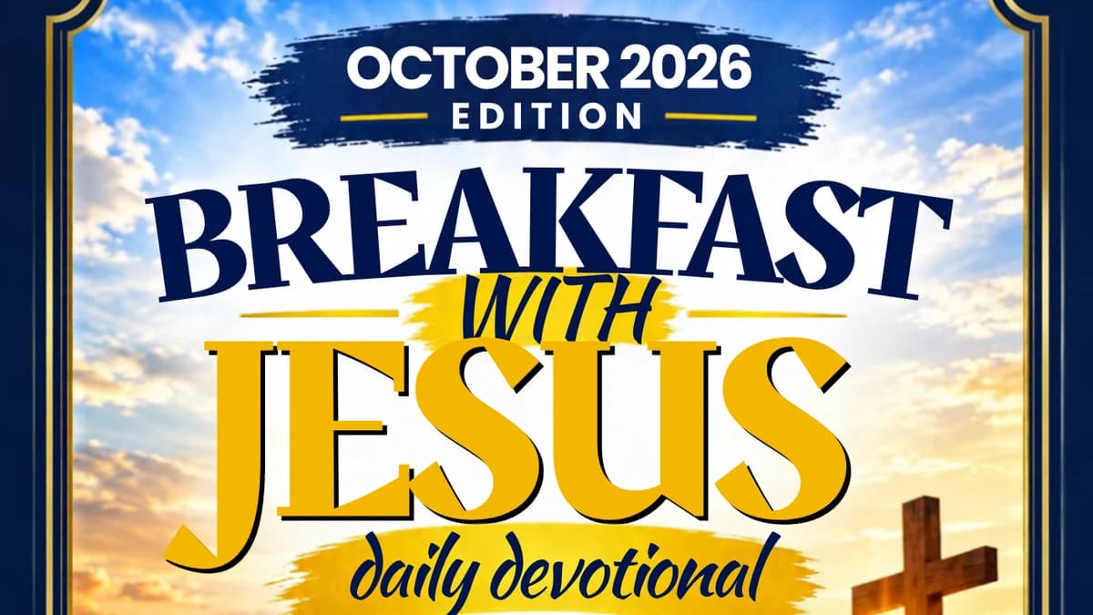 BREAKFAST WITH JESUS